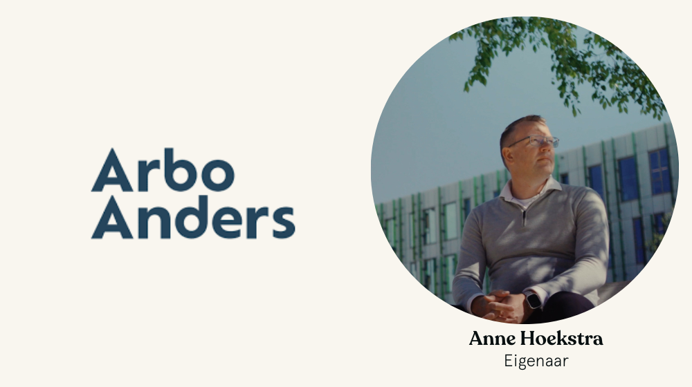 Interview Anne Hoekstra: Mens en technologie hand in hand bij Arbo Anders