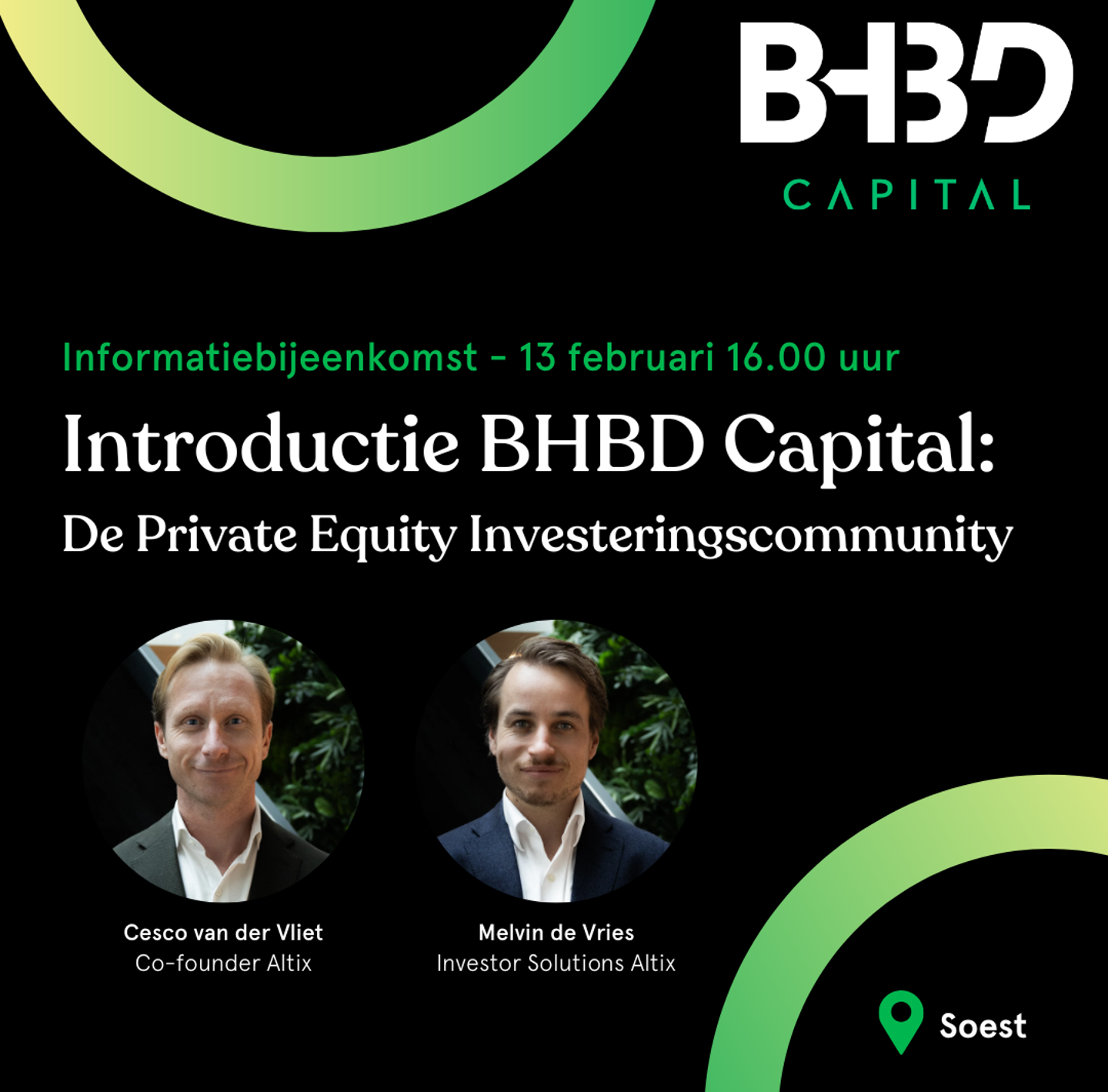 Informatiebijeenkomst - 13 februari 