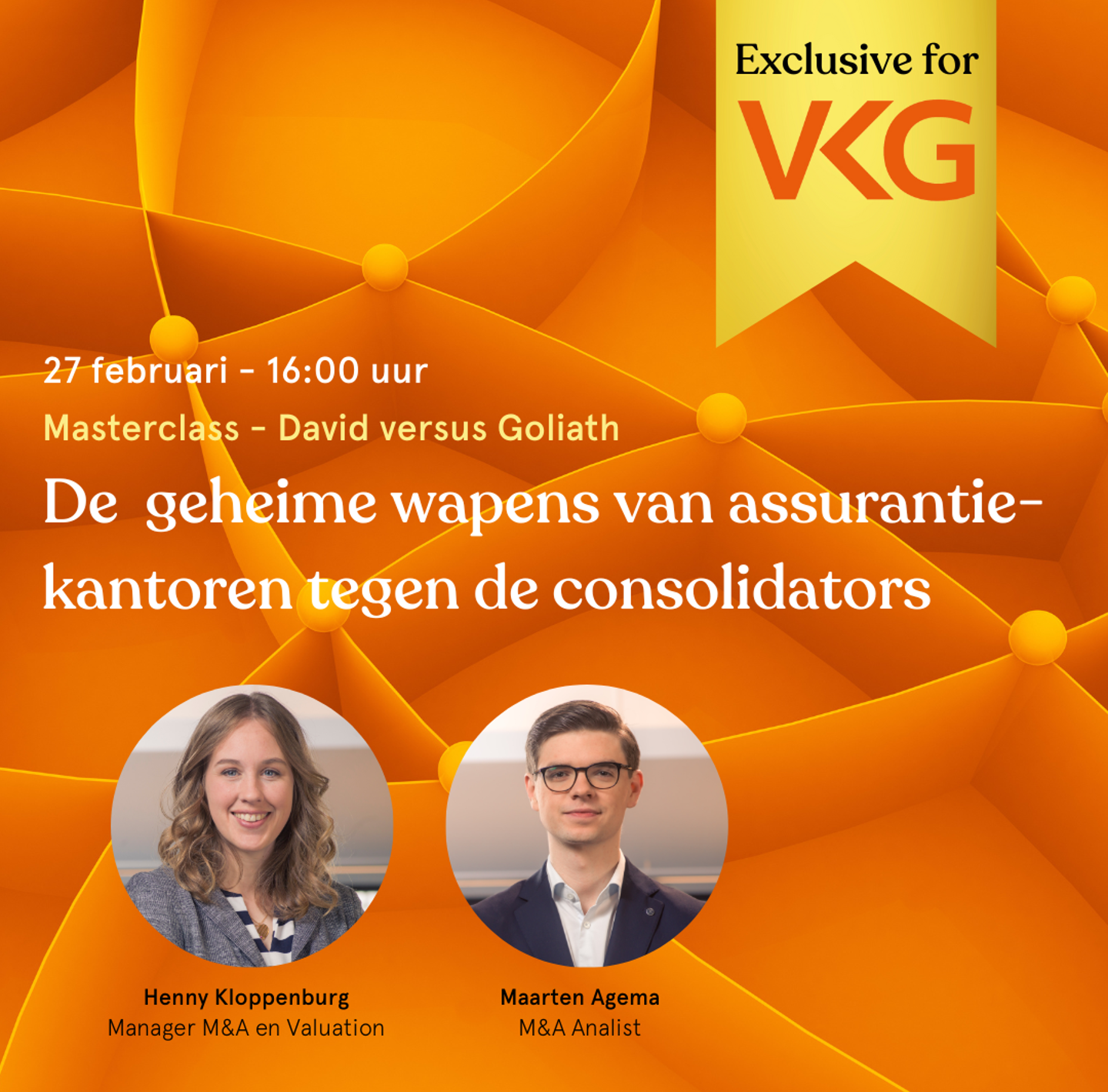 Masterclass - David versus Goliath (VOL)