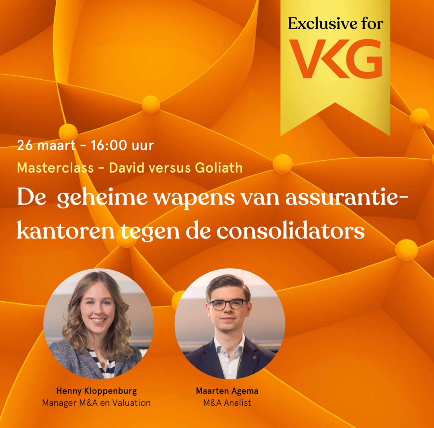 Masterclass - David versus Goliath (VOL)