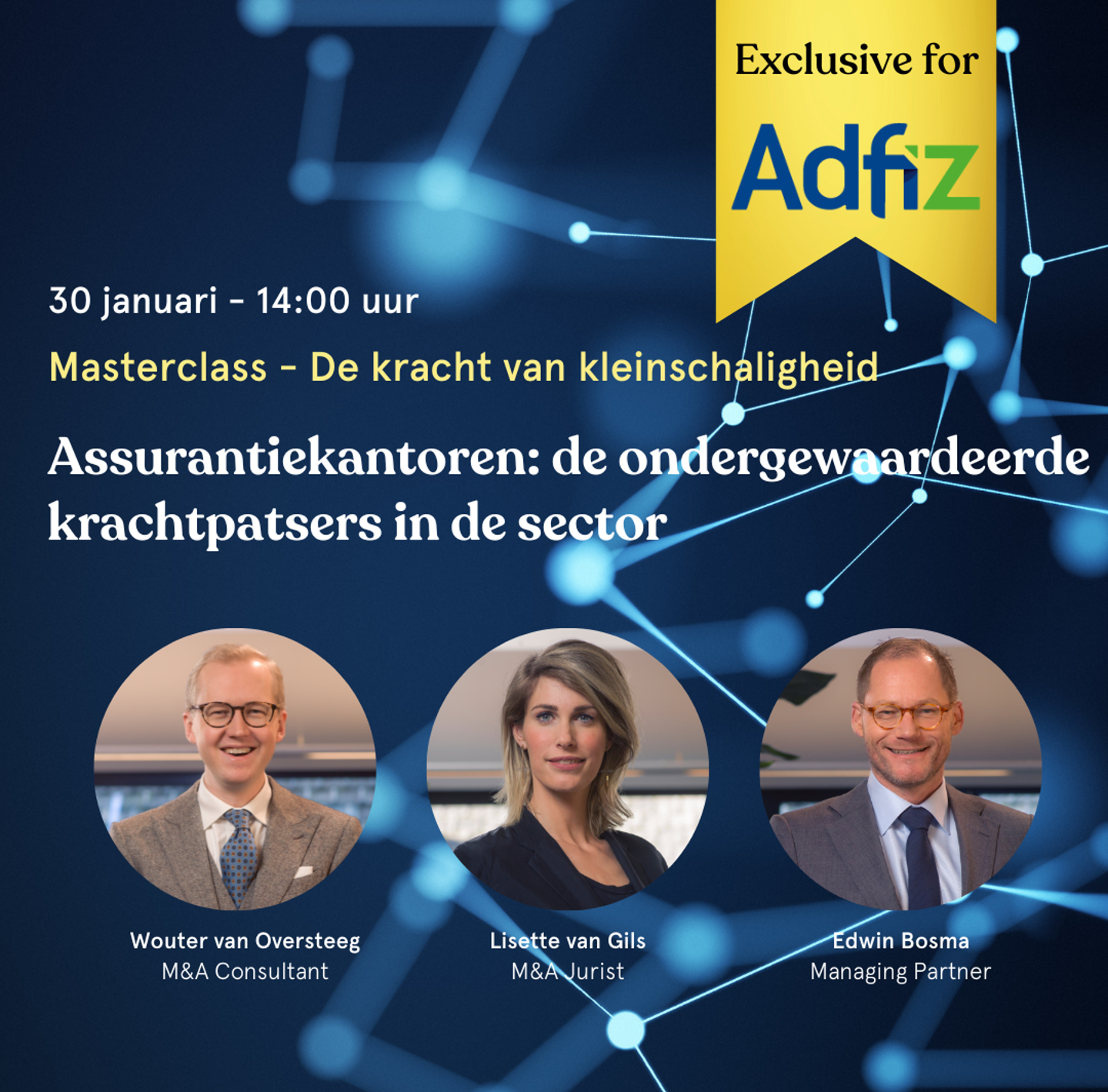 Masterclass - De kracht van kleinschaligheid