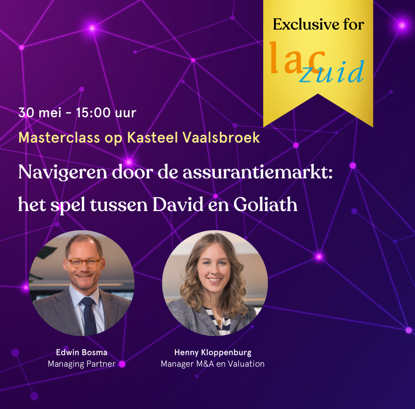 Masterclass - Navigeren door de assurantiemarkt