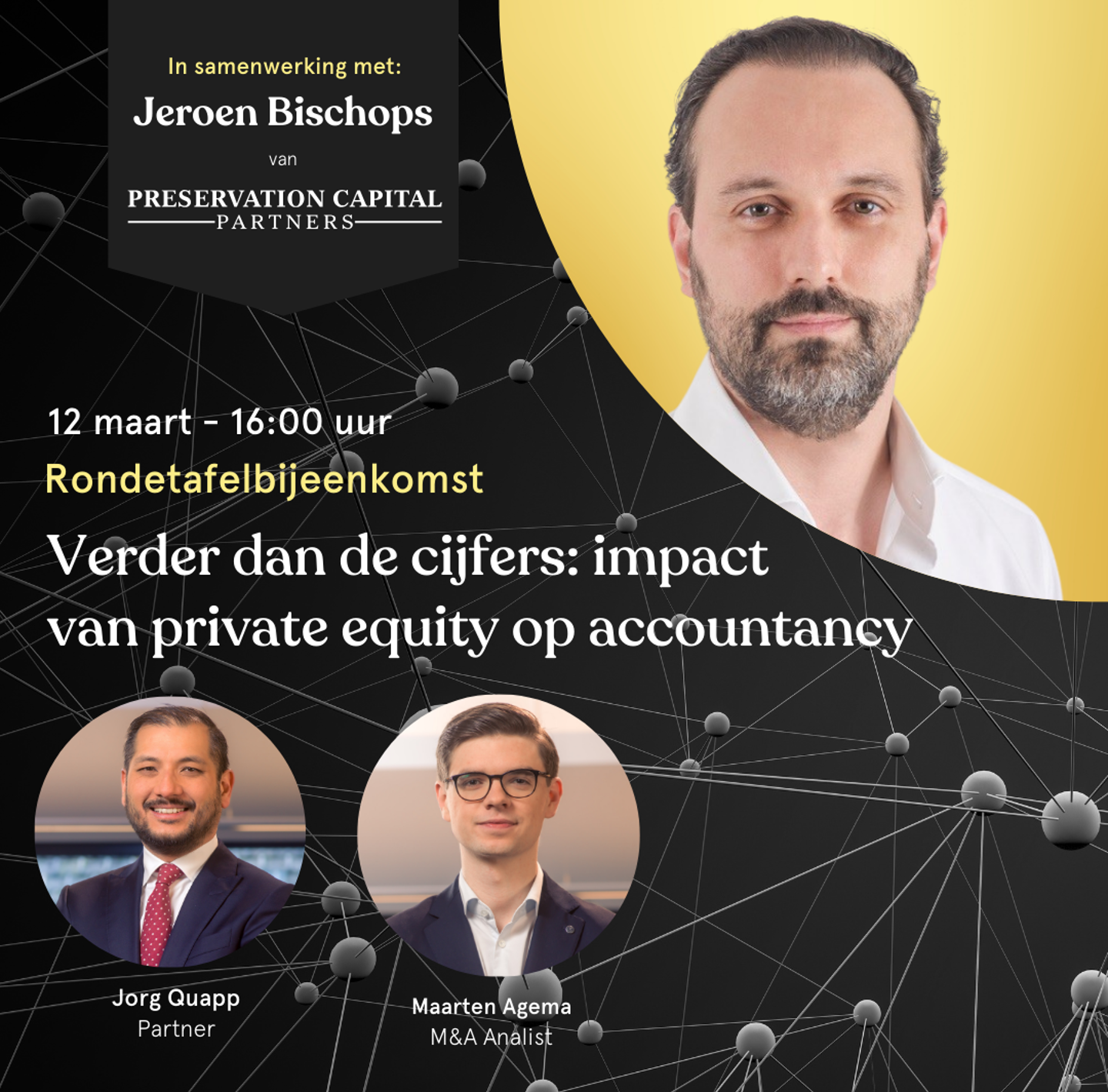 Rondetafelbijeenkomst 12 maart