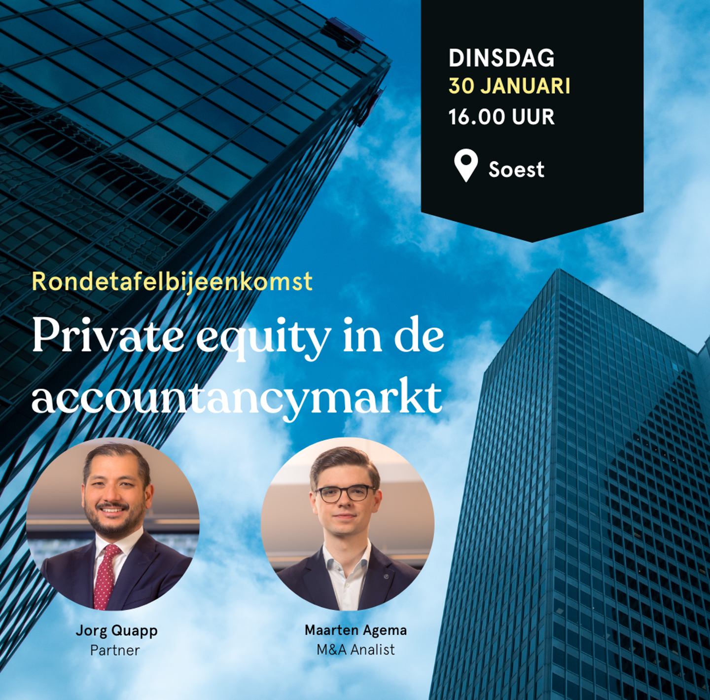 Rondetafelbijeenkomst 30 jan